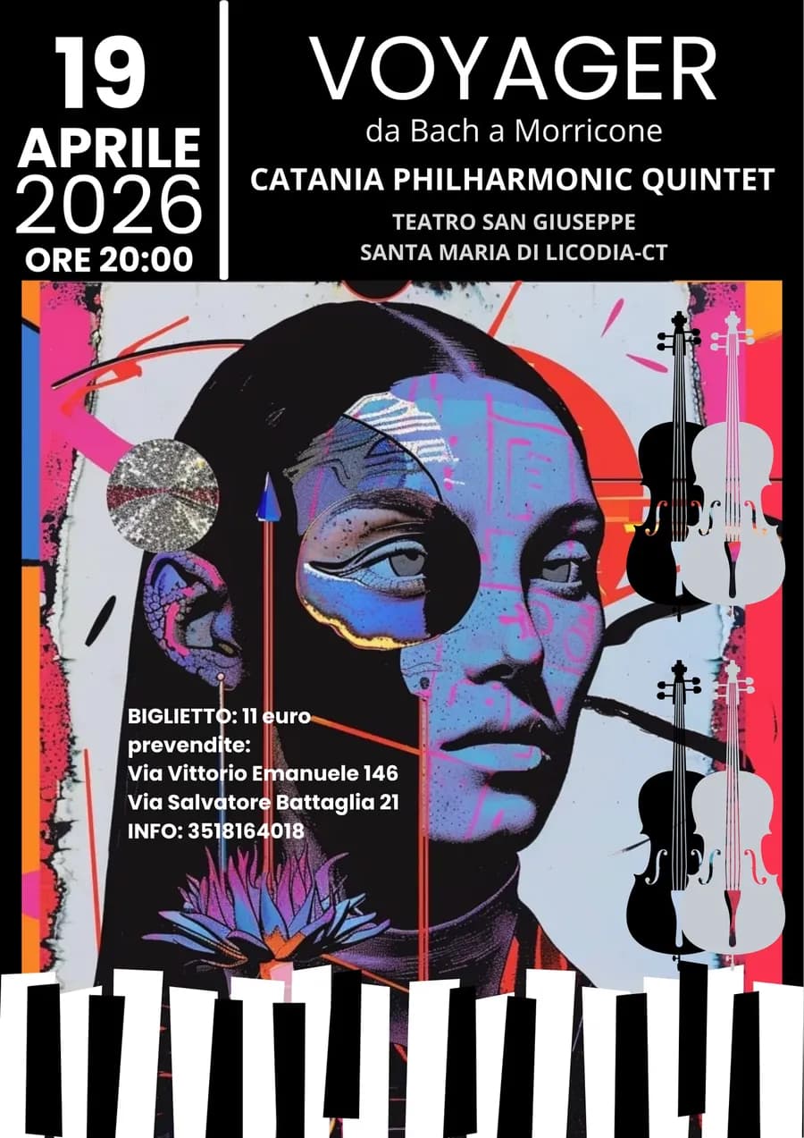 Locandina di Voyager, Catania Philharmonic Quintet