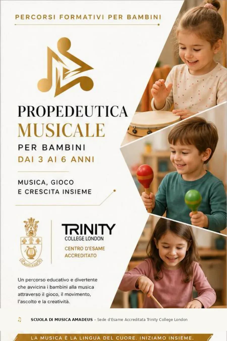 Copertina della brochure Propedeutica musicale