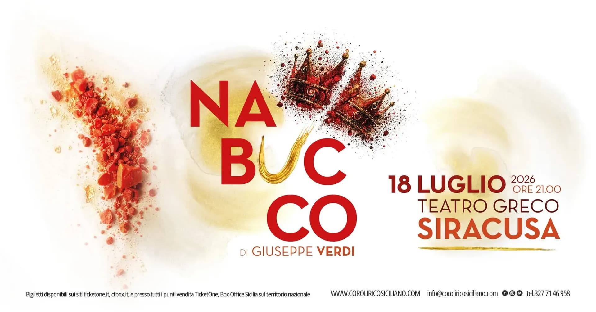 Nabucco a Tindari: locandina
